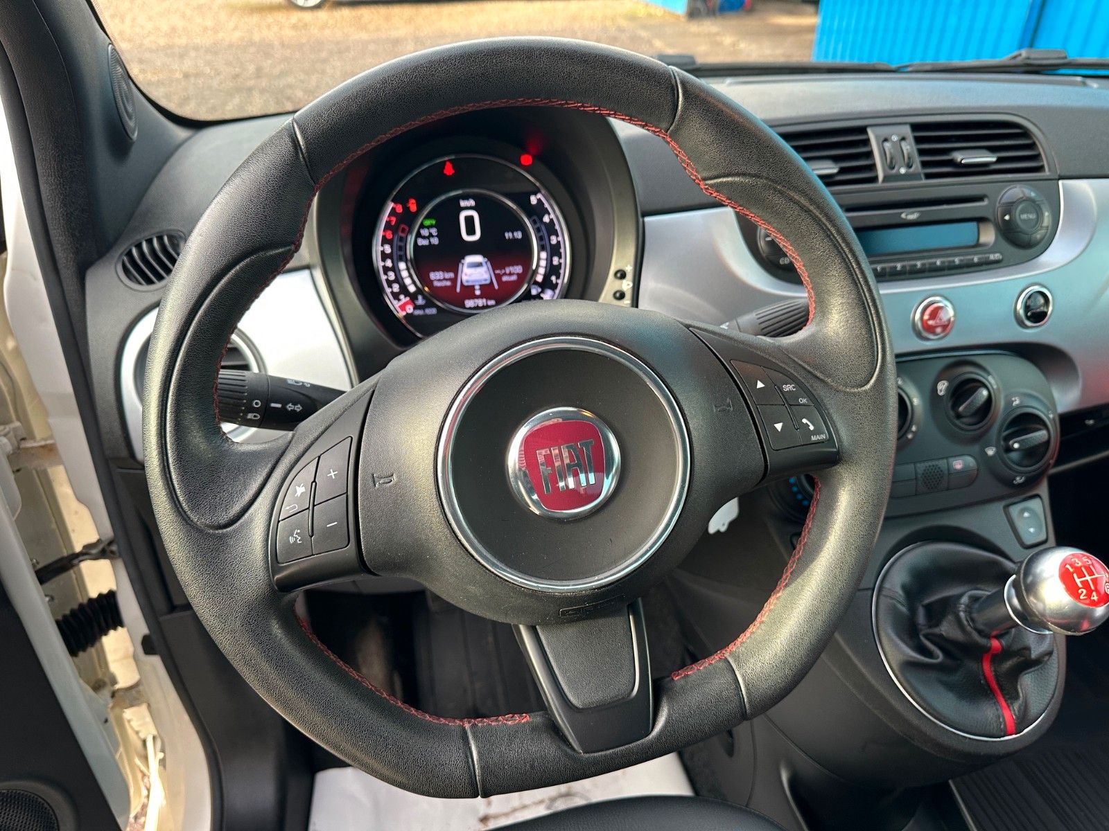 Fahrzeugabbildung Fiat 500 S**Dig Tacho**Klima**MFL**Leder**Sport**