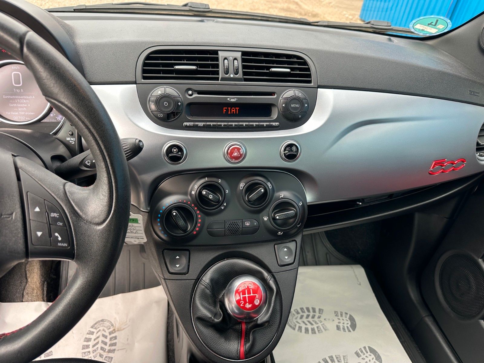 Fahrzeugabbildung Fiat 500 S**Dig Tacho**Klima**MFL**Leder**Sport**