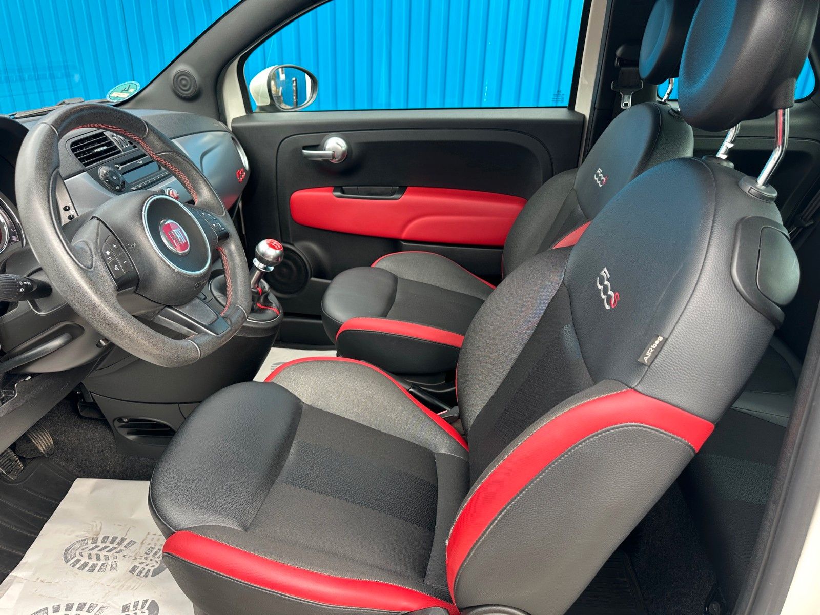 Fahrzeugabbildung Fiat 500 S**Dig Tacho**Klima**MFL**Leder**Sport**
