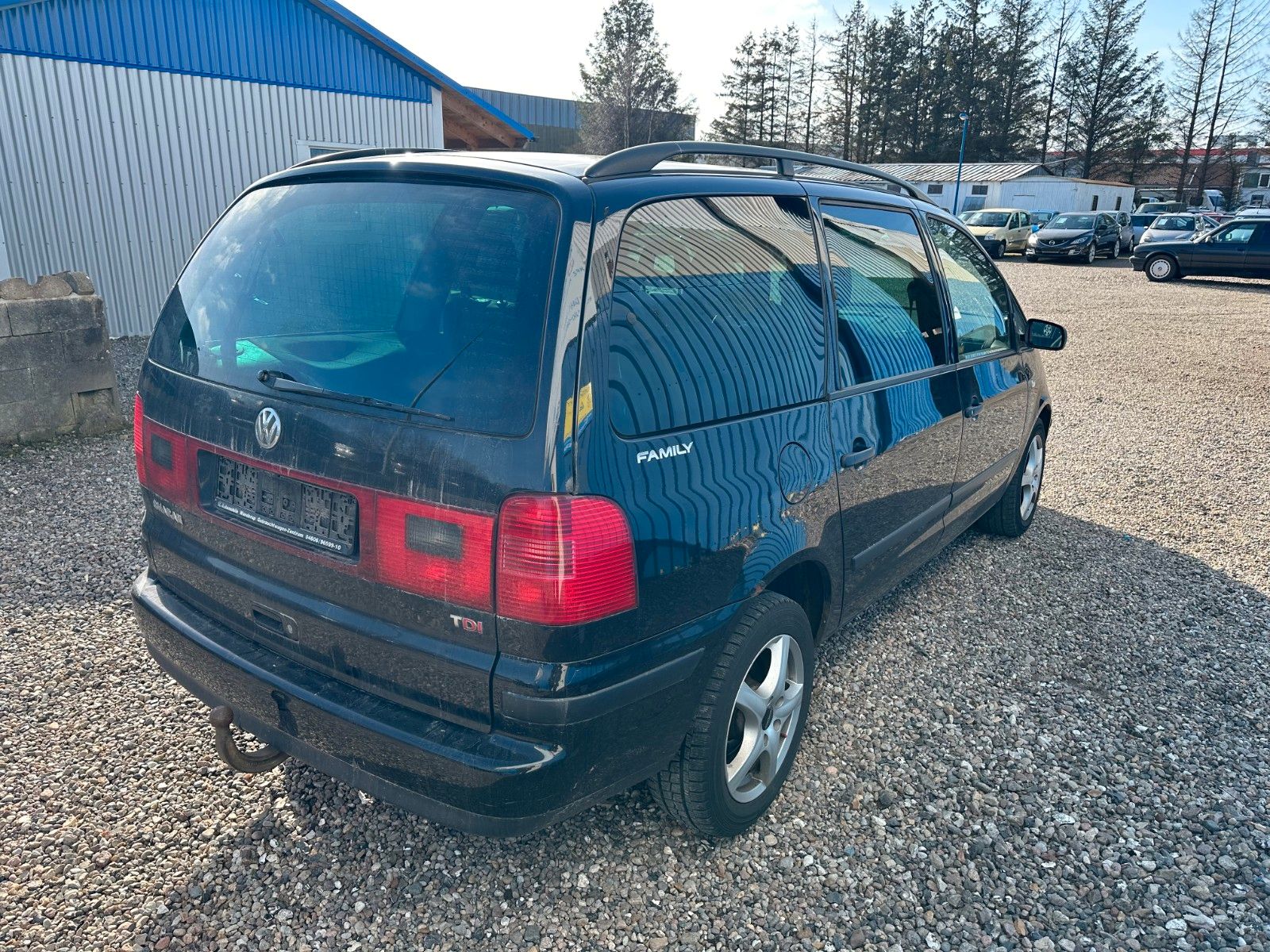 Fahrzeugabbildung Volkswagen Sharan Family**Allwetter*Klima*Dachreling**