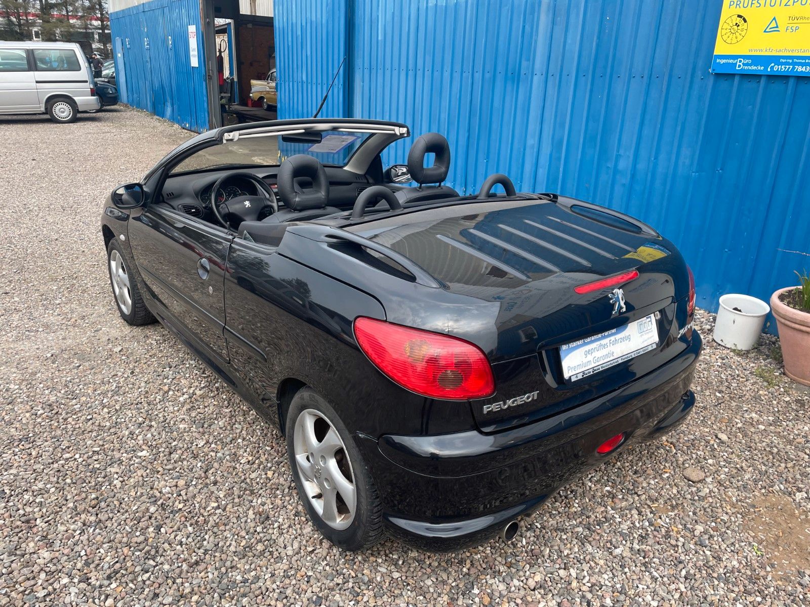 Fahrzeugabbildung Peugeot 206 Cabriolet CC Platinum**Leder*Sitzheizung**
